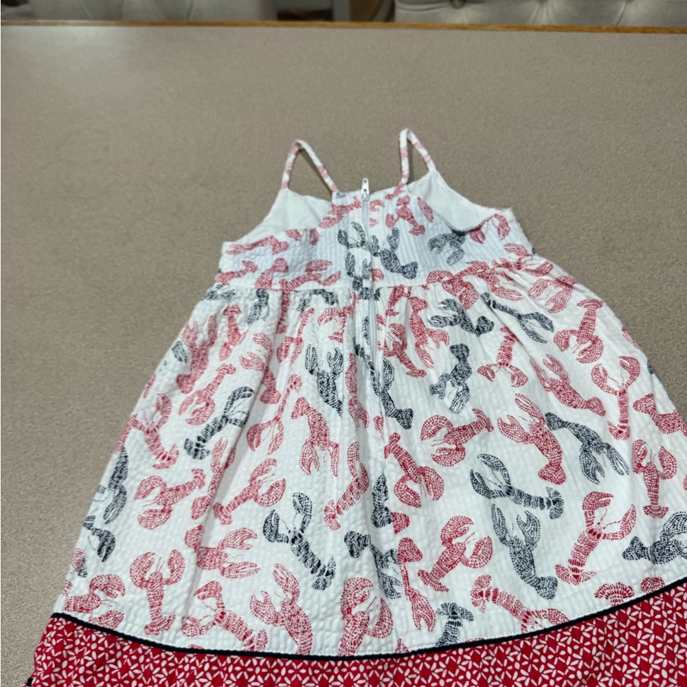 nautica girls size 4T Lobster Dress - Picture 2 of 5
